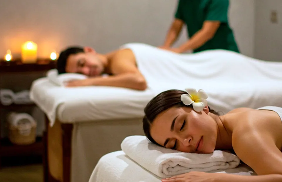 Massagem em dupla